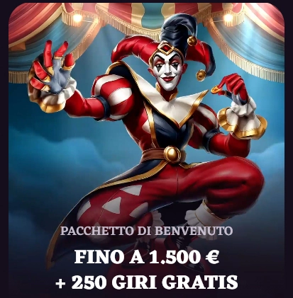 Offerta di benvenuto esclusiva per i nuovi iscritti al casinò Happyjokers